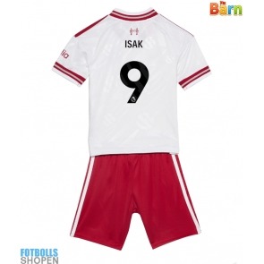 Billiga Liverpool Alexander Isak #9 Bortatröja Barn 2026-27 Kortärmad (+ Korta byxor)